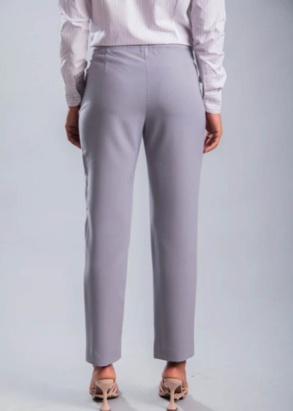 CALÇA FEMININA TAUPE SPAN