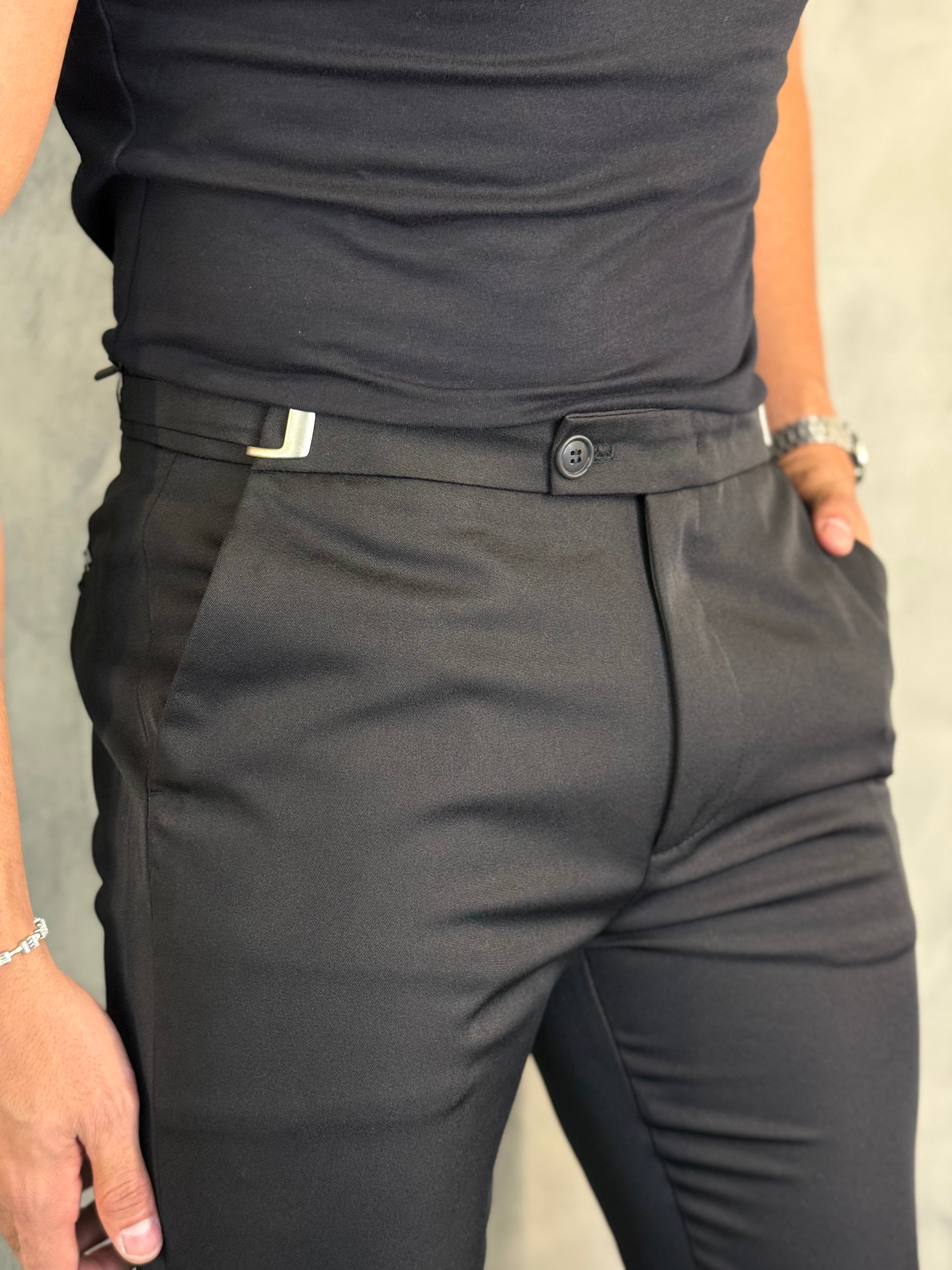 CALÇA ALF. VIENA AJUSTE CATRACA PRETO