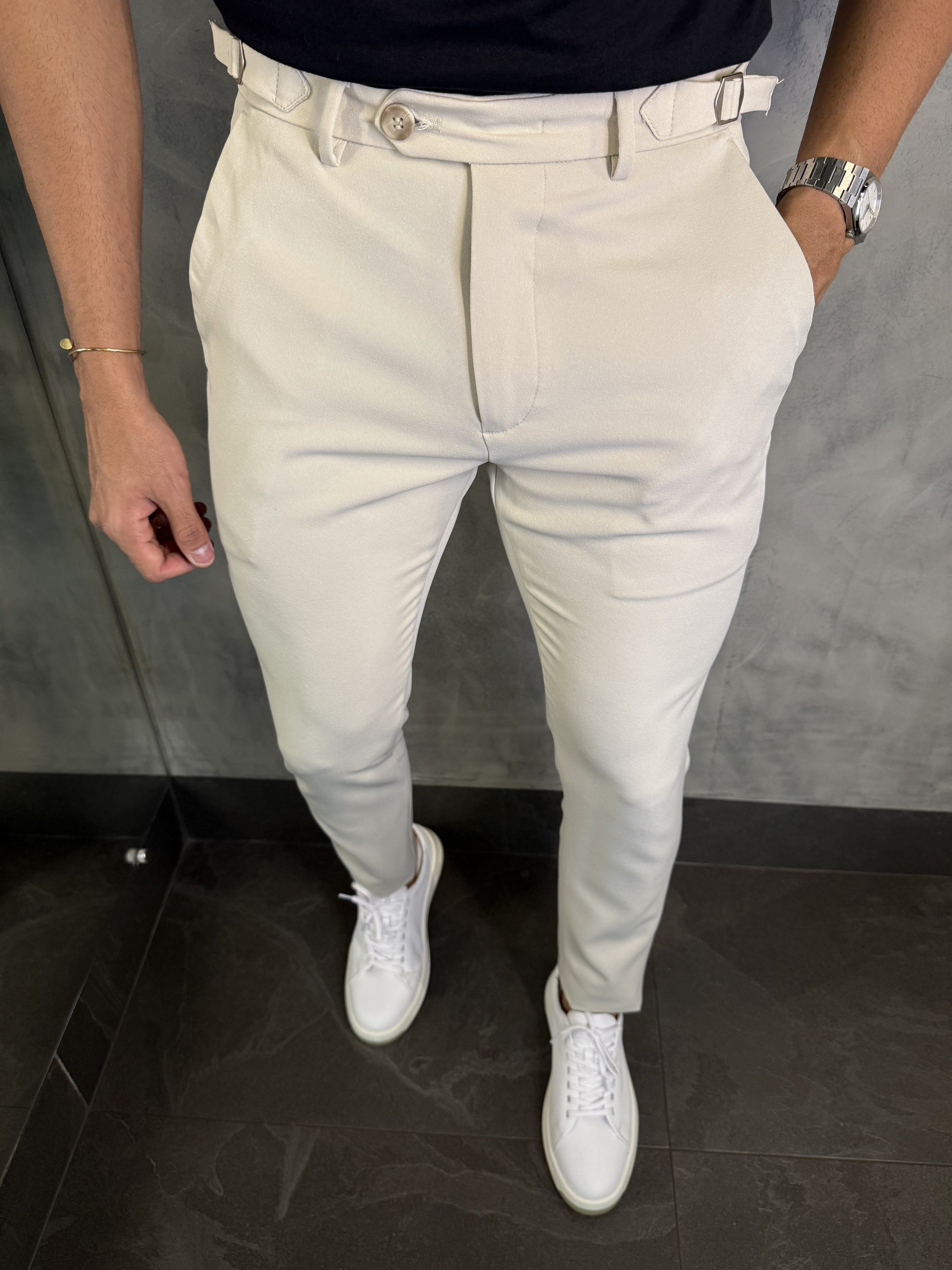 CALÇA ALFAIATARIA VERONA AJUSTE LATERAL