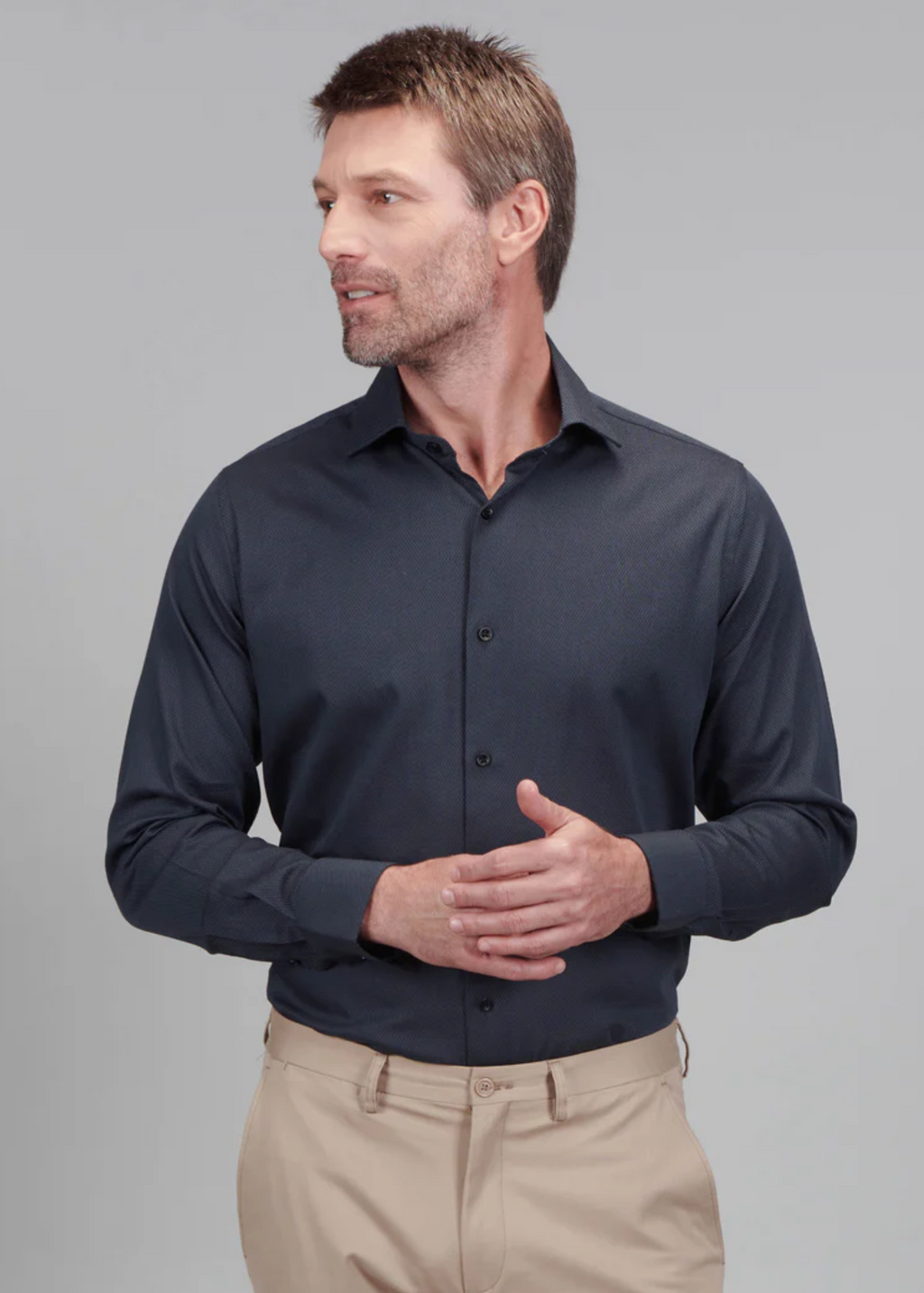 CAMISA BUSINESS DOBBY